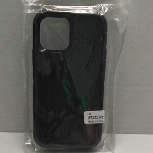 Black Phone‎ Case for the Apple iPhone 12/12 Pro
